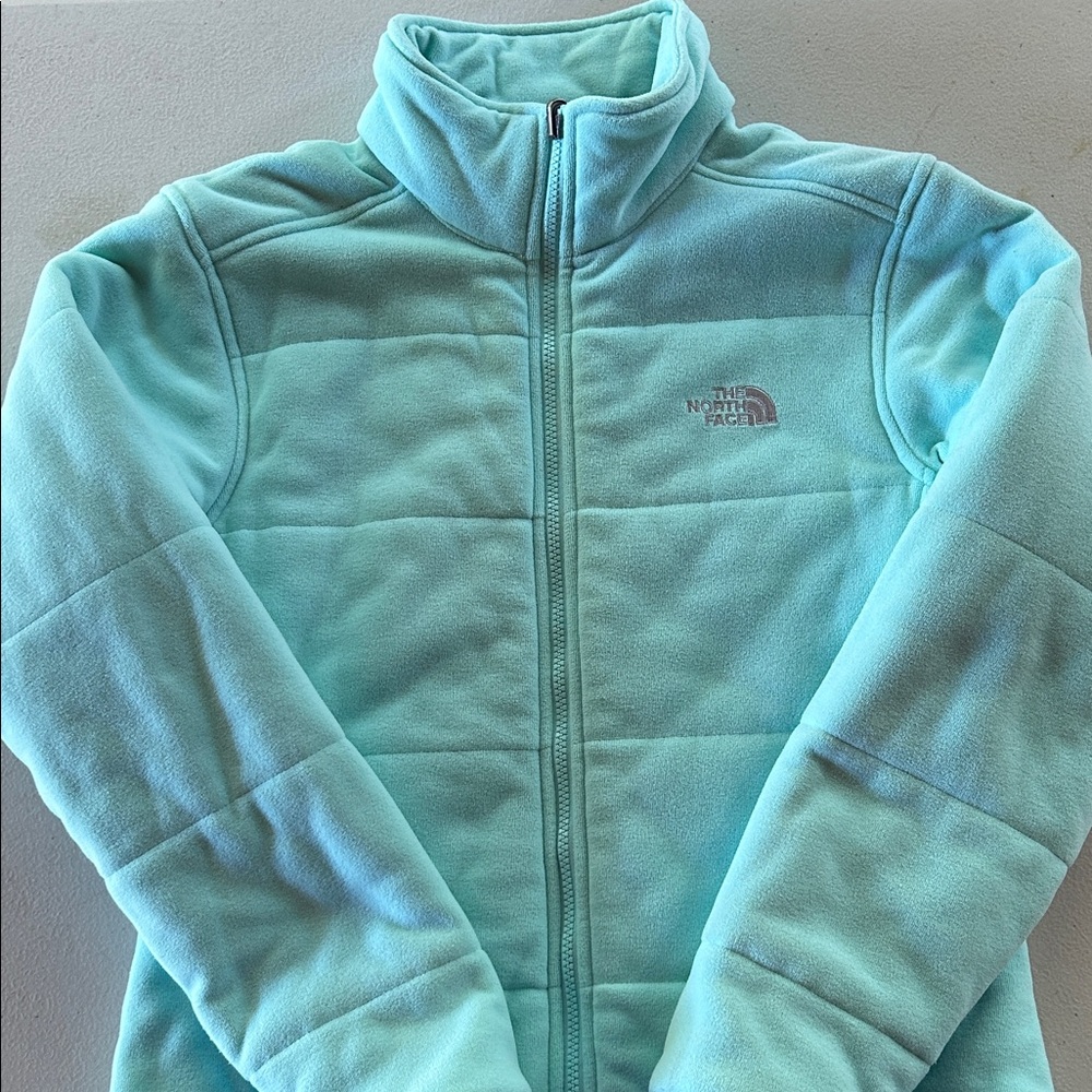 The North Face Women's Puffer Jacket - Aqua (M)